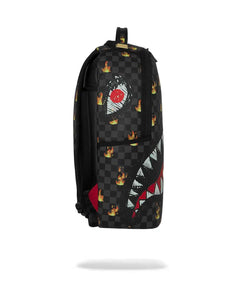 MOCHILA SCRIBBLE FIRE CHECK SPRAYGROUND PARA HOMBRE COLOR ASSORTED 910B8730NSZ