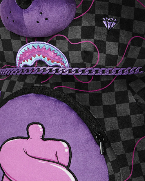 Mochila De Oso Purple Slime Takeover Sprayground Color Assorted