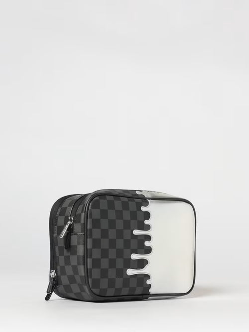 Neceser Silver Side Drip Black Check Sprayground Color Assorted
