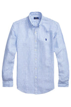 CAMISA M/L RALPH LAUREN HOMBRE 5137A BLUE/WHITE 710873446001