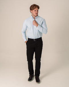 CARVEN CAMISA M/L HOMBRE AZUL CVK04120LTBU