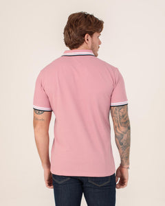 CARVEN POLO HOMBRE ROSADO CVY31545AUPK
