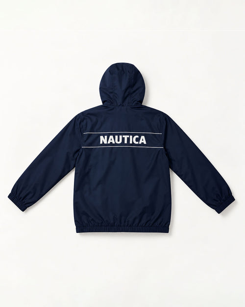 CHAQUETA NAUTICA PARA NIÑO COLOR AZUL