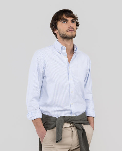 Camisa Oxford Yale EL GANSO HOMBRE AZUL 1050s260013