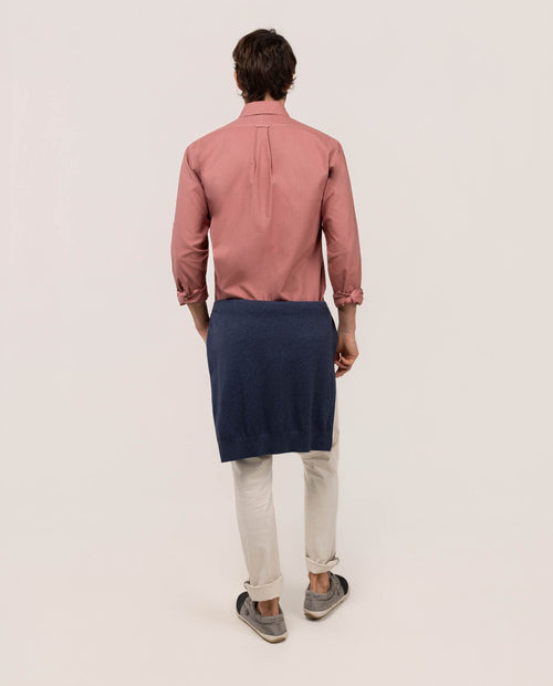 Camisa Algodón Garment Dyed EL GANSO HOMBRE ROJO