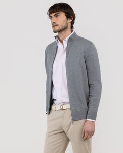 Cárdigan Cremallera EL GANSO HOMBRE GRIS