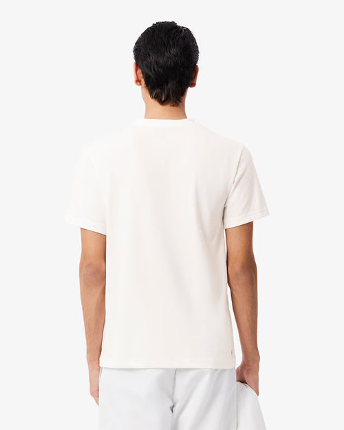 LACOSTE TH204223AU8 CAMISETA DEPORTIVA XXL WHITE