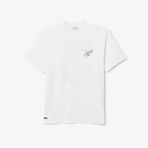 LACOSTE TH5948001 CAMISETA MULTI ESTAMPADA WHITE