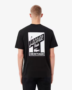 LACOSTE TH5948031 CAMISETA MULTI ESTAMPADA BLACK