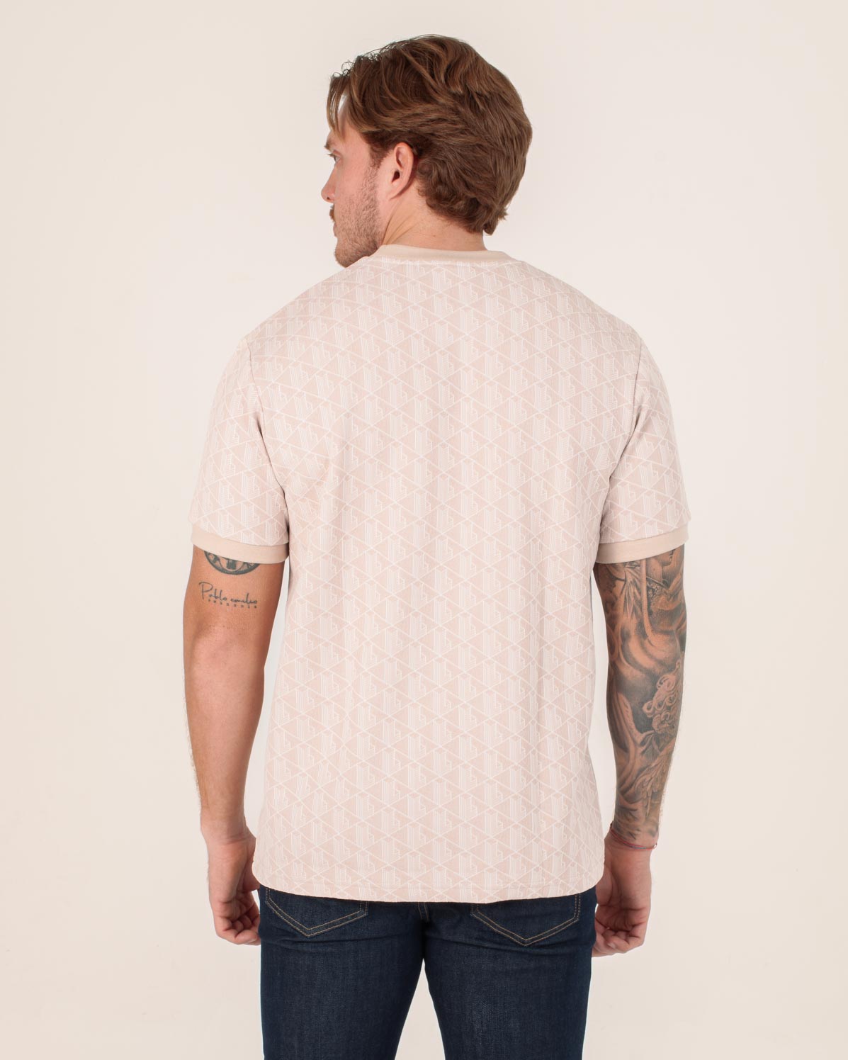 CAMISETA LACOSTE HOMBRE NARANJA TH11978GI
