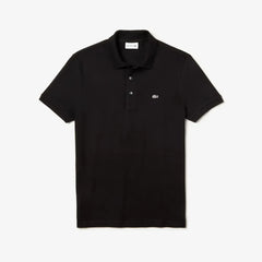 Lacoste tipo polo elasizado al cuerpo negro SLIM FIT