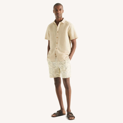 CAMISA NAUTICA PARA CABALLERO COLOR BEIGE