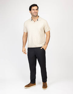 NAUTICA PLAYERA DE HOMBRE M/C BEIGE K65017-1MS