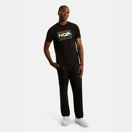 NAUTICA T-SHIRT M/C DE HOMBRE NEGRO N7S03379-11