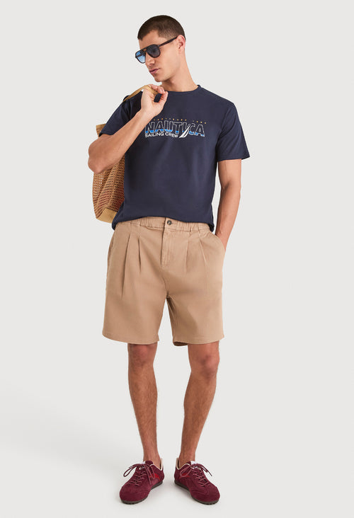 CAMISETA NAUTICA PARA CABALLERO COLOR AZUL