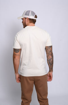 PSYCHO BUNNY CAMISETA HOMBRE FANTASIA BEIGE