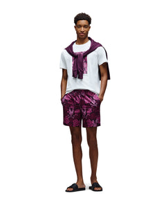 psycho bunny pantaloneta de baño hombre fantasia morado