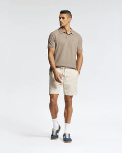 psycho bunny polo manga corta hombre clasica marron