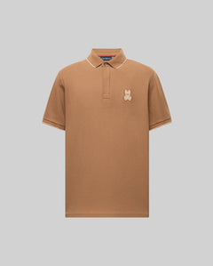 psycho bunny polo manga corta hombre fantasia marron