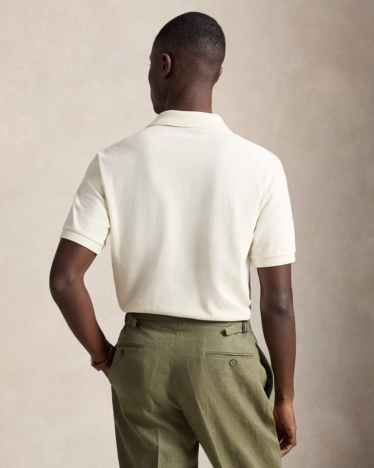 CAMISA POLO M/C RALPH LAUREN HOMBRE PARCHMENT CREAM/C8634 710680784372