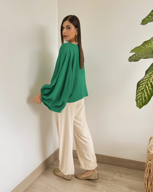 BLUSA PRIMIA P.077 VERDE