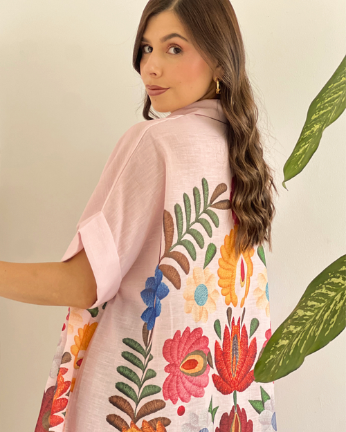 CAMISA PRIMIA P.086 ROSA