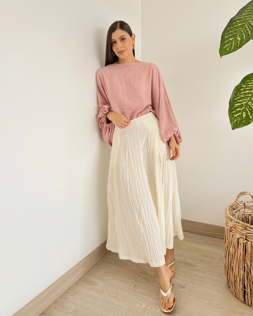 FALDA PRIMIA T.209 BLANCO