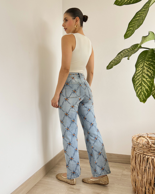 JEAN PRIMIA ZENDAYA AZUL