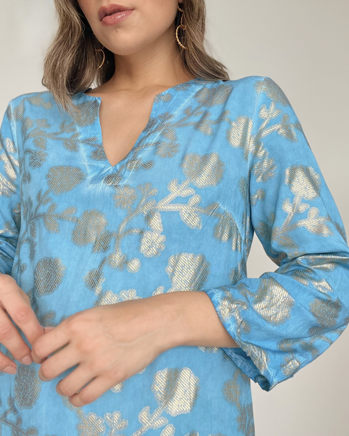 VESTIDO PRIMIA ALODE AZUL AZUL
