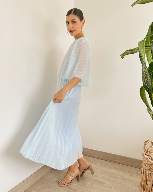 VESTIDO PRIMIA P.035 AZUL