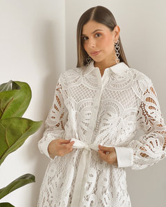 VESTIDO PRIMIA YAMILA BLANCO BLANCO