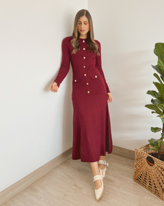 VESTIDO PRIMIA Vestido SANDRO VINO