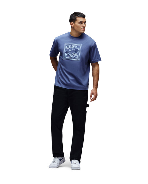 PSYCHO BUNNY CAMISETAS HOMBRE AZUL