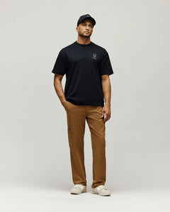 PSYCHO BUNNY CAMISETAS HOMBRE NEGRO