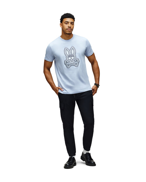 PSYCHO BUNNY CAMISETAS HOMBRE AZUL