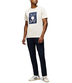 PSYCHO BUNNY CAMISETAS HOMBRE BLANCO