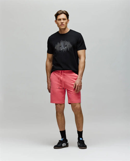 PSYCHO BUNNY CAMISETAS HOMBRE NEGRO