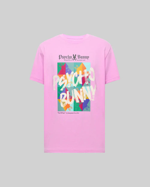 PSYCHO BUNNY CAMISETAS HOMBRE ROSADO