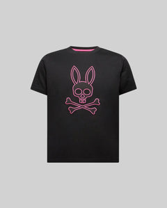 PSYCHO BUNNY CAMISETAS NIÑO NEGRO