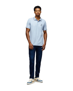 PSYCHO BUNNY CAMISETA TIPO POLO HOMBRE AZUL