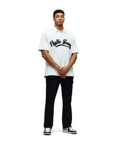 PSYCHO BUNNY CAMISETA TIPO POLO HOMBRE BLANCO