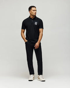 PSYCHO BUNNY CAMISETA TIPO POLO HOMBRE NEGRO