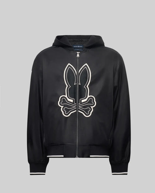 PSYCHO BUNNY CHAQUETAS Y BUZOS HOMBRE NEGRO
