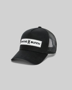 PSYCHO BUNNY GORRAS HOMBRE NEGRO