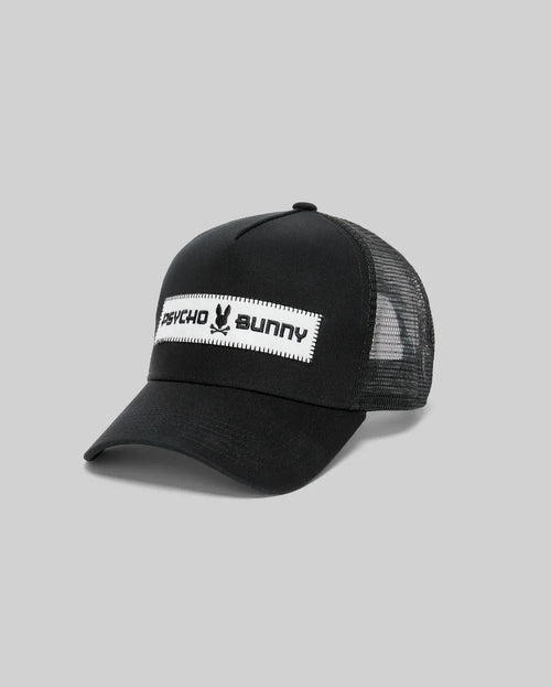 PSYCHO BUNNY GORRAS HOMBRE NEGRO