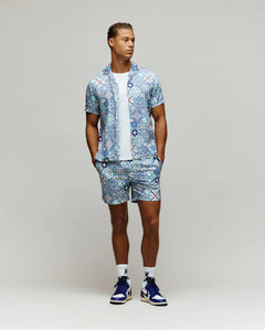 PSYCHO BUNNY TRAJES DE BAÑO HOMBRE AZUL