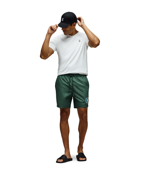 PSYCHO BUNNY TRAJES DE BAÑO HOMBRE VERDE