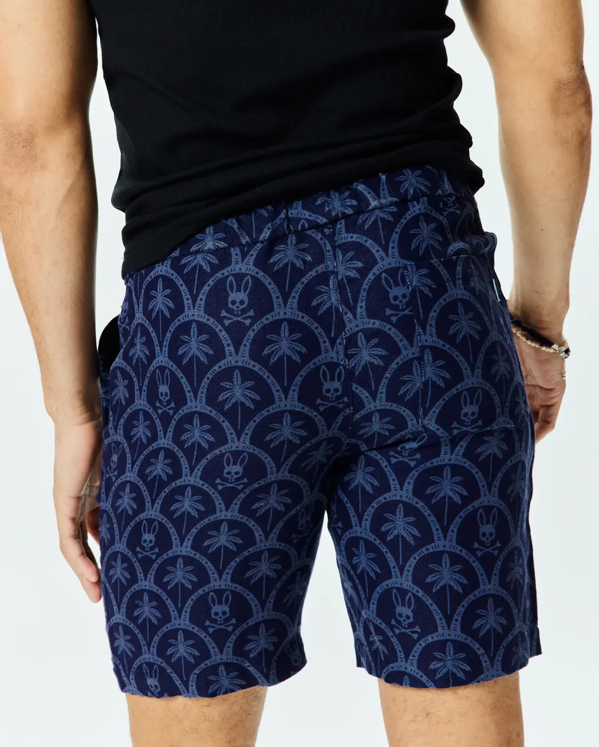 BERMUDA PSYCHO BUNNY PARA HOMBRE COLOR AZUL MB0700017402