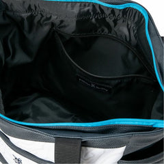 BOLSO PSYCHO BUNNY PARA HOMBRE COLOR BLANCO PBMG6AB5WHT