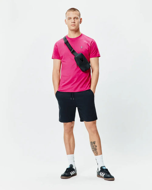 T-SHIRT PSYCHO BUNNY PARA HOMBRE COLOR ROSADO B6U014F200665